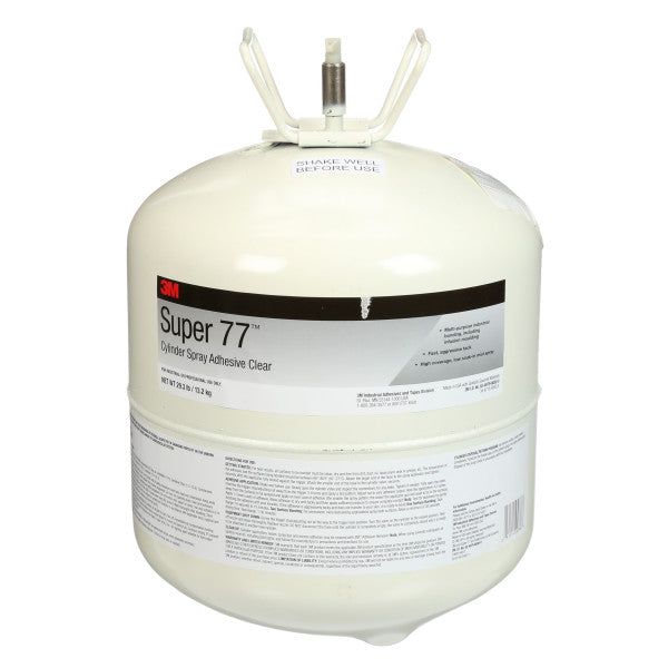 3M™ Super 77™ Universele Lijmspray Cilinder, Transparant, 13.2 kg