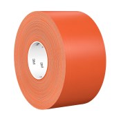 3M™ Duurzame vloermarkeringstape 971 - Oranje - 101.6 mm x 33 m - 0.43 mm - individueel ingepakt - handig verpakt | 1 Overdoos van 3 Rol