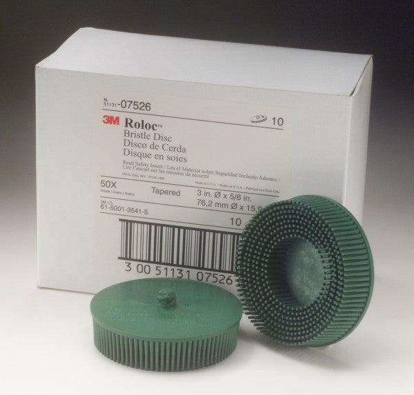 Scotch-Brite™ Roloc™ Bristle Schijf RD-ZB, 76 mm, P50