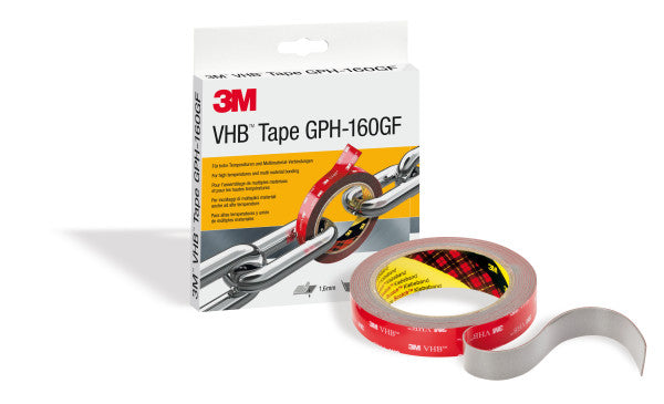 3M™ VHB™ Tape GPH-160GF, Grau, 19 mm x 3 m, 1.6 mm