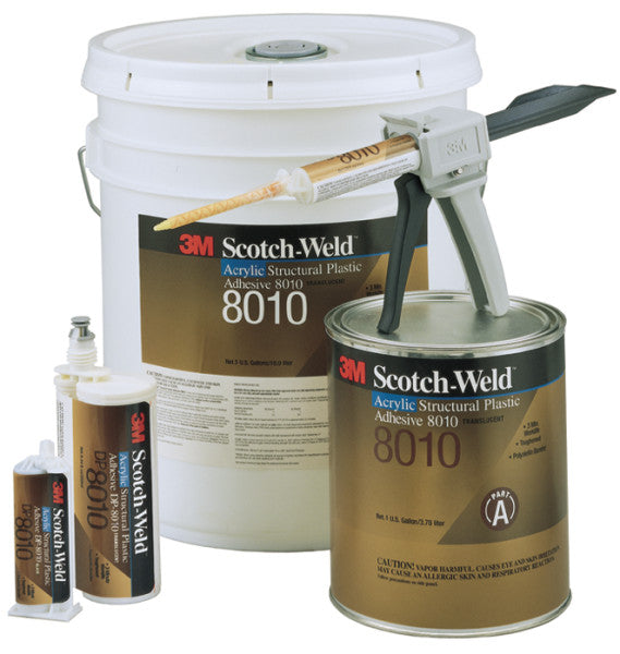 3M™ Scotch-Weld™ Geurarme Acrylaatlijm DP8010, Blauw, 490 ml