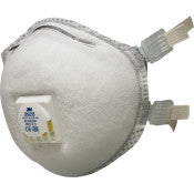 3M™ Lasrookmasker - FFP2 - met ventiel - 9928 | 1 Doos van 10 Stuk