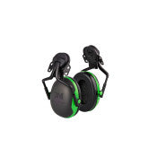 3M™ PELTOR™ Gehoorkappen - groen - helmbevestiging - X1P5E | 1 Overdoos van 10 Stuk