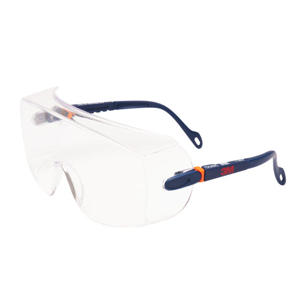 3M™ Overzetveiligheidsbril Serie 2800, krasbestendige, heldere lens, 20/doos
