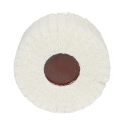Scotch-Brite™ Roloc™+ Mini borstel MS-ZR - MS-ZR - wit - 75 mm x 35 mm - Type T | Voordeelpallet a 2070 stuks