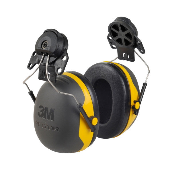 3M™ PELTOR™ Gehoorkappen, geel, helmbevestiging, X2P3