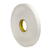 3M™ Dubbelzijdige Schuimtape 4664P - Wit - 310 mm x 66 m - 0.4 mm | 1 stuks