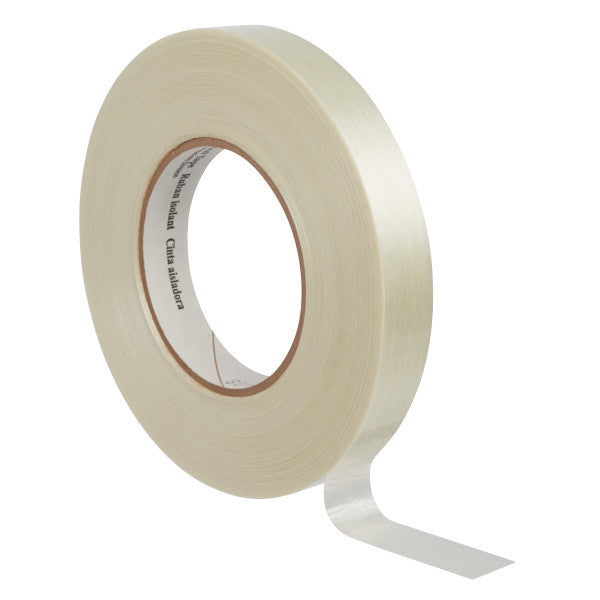 Scotch® 45 Polyester Tape, glasvezel versterkt, Transparant, 19 mm x 20 m, 0,2 mm