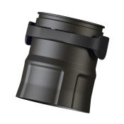3M™ Ademslangadapter voor niet-QRS-ademslangen - 533505 | 1 Zak van 1 Stuk