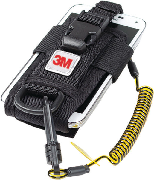 3M™ DBI-SALA® Valbeveiliging voor gereedschap, verstelbare radio-/mobieletelefoonhouder, Clip2Loop coil tether, micro D-ring 1500089