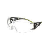 3M™ SecureFit™ 400 Veiligheidsleesbril - zwart/groen montuur - antikras/anticondens - heldere +2.5 lenzen - SF425AS/AF-EU - 20/doos | 1 Overdoos van 20 Stuk