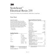 3M™ Scotchcast™ 235 Epoxy-Vloeibare Hars - Bruin - Deel A+B - 4,53 kg | 1 Overdoos van 1 Kit