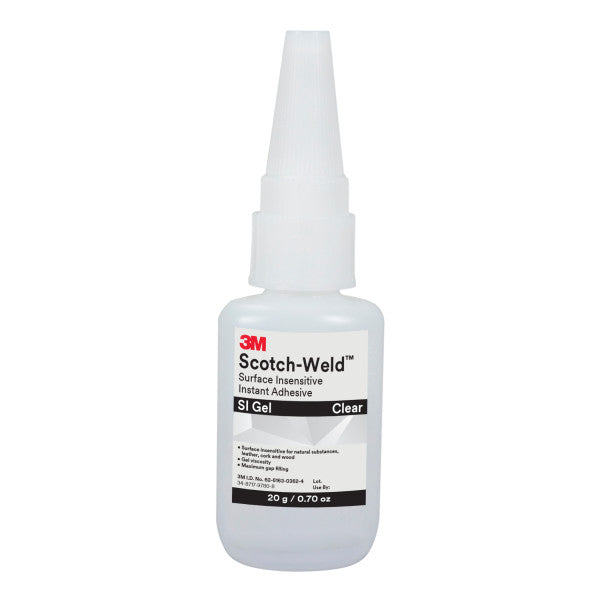 3M™ Scotch-Weld™ Oppervlakte Ongevoelige Snellijm SI Gel, Transparant, 20 g