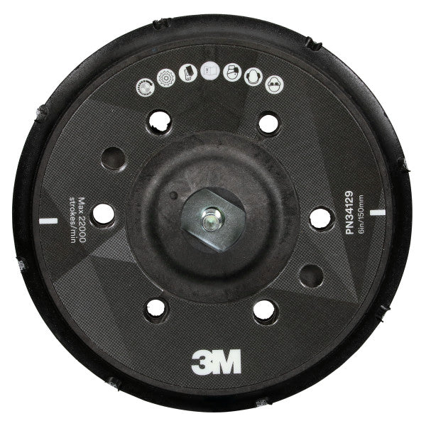 3M™ Perfect-It™ Excentrische polijstmachinesteunschijf, 150 mm (6 in), 34129
