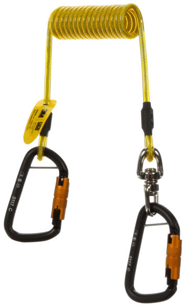 3M™ DBI-SALA® Valbeveiliging voor gereedschap Hook2Hook tether met wartel, 10 pak, 1500160