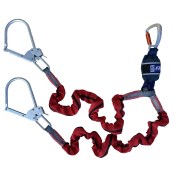 3M™ DBI-SALA® EZ-Stop™ Schokdempende vallijn - 1246565 - elastische webbing - dubbele lijn - scherpe rand getest - 2,00 m | 1 Overdoos van 8 Stuk