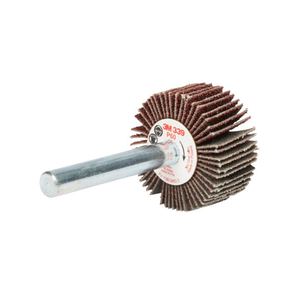 3M™ Lamellenborstel met stift 339SM, Ø 30 mm x 15 mm, P60