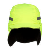 3M™ First Base™ 3 Stootpet 2021209 - Winter - hi-viz - geel - korte klep - 55 mm - aangepast | Voordeelpallet a 360 stuks