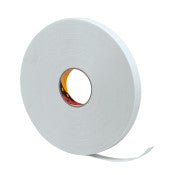 3M™ Dubbelzijdige Polyethyleen Schuimtape 9528 - Wit - 1220 mm x 66 m - 0.8 mm | Voordeelpallet a 8 stuks