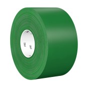 3M™ Duurzame vloermarkeringstape 971 - Groen - 101.6 mm x 32.9 m - 0.43 mm - individueel ingepakt - handig verpakt | 1 Overdoos van 3 Rol