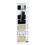 3M™ Hersluitbaar klittenband demobord - 10 1/2 x 3 1/2 - 5 per case | 1 Overdoos van 5 Stuk