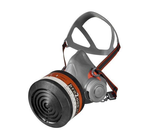 3M™ Herbruikbaar halfgelaatsmasker HF-3034 en A2P3 Combinatiefilterset, groot, 10 stuks/doos