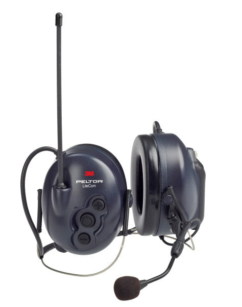 3M™ PELTOR™ LiteCom Headset, 32 dB, PMR 446 MHz, nekband, MT53H7B4400-EU