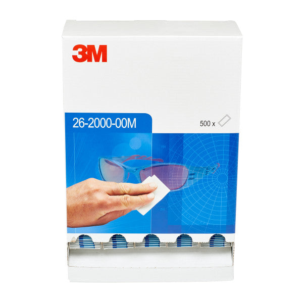3M™ Dispenser met lenzendoekjes voor eenmalig gebruik, 26-2000-00, 500/disp