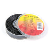 Scotch® 45 bk Polyester Tape - glasvezel versterkt - Zwart - 19 mm x 20 m - 0,2 mm | Voordeelpallet a 2800 stuks