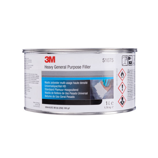 3M™ Plamuur voor zware toepassingen, 1 l, 51075