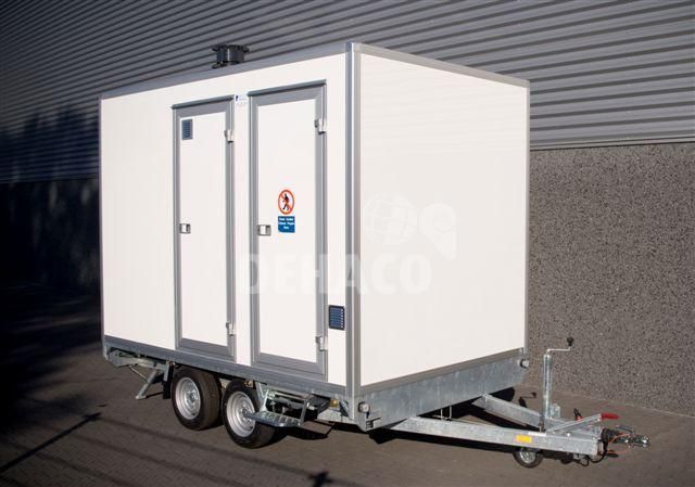 Dehaco D320 3-stage decontaminatiewagen standaard enkelasser onderstel