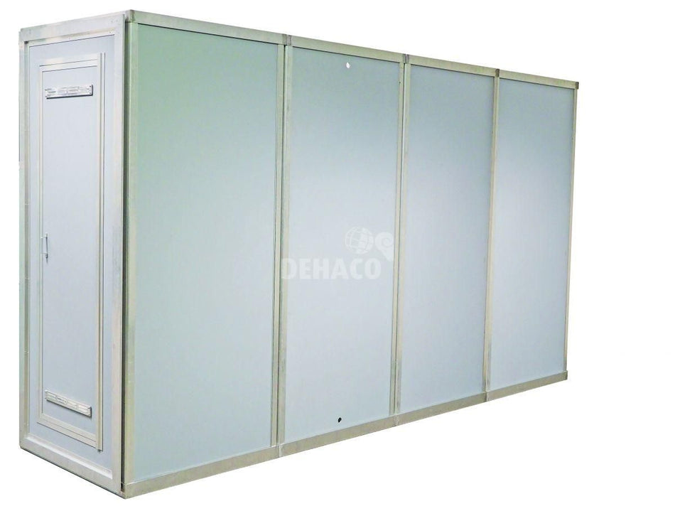 Dehaco panelendouche met 4 compartimenten 100 x 100 cm
