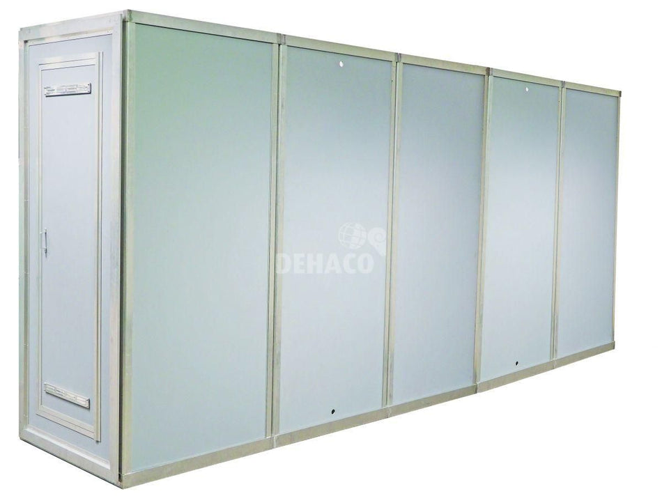 Dehaco panelendouche met 5 compartimenten 100 x 100 cm