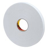 3M™ Dubbelzijdige Schuimtape 9529 - Wit - 25 mm x 33 m | Voordeelpallet a 288 stuks
