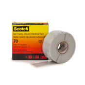 Scotch® 70 Siliconenrubberband - zelffuserend - Lichtgrijs - 25 mm x 9 m - 0,3 mm | 1 stuks