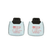 3M™ Secure Click™ Deeltjesfilter tegen hinderlijke niveaus van organische dampen/zure gassen en ozon tot 10x OEL - P3 R - D3138 | 1 stuks