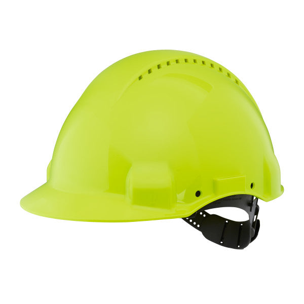 3M™ Veiligheidshelm, Uvicator, pinlock, ventilatie, kunststof zweetband, Hi-Viz, G3000CUV-GB