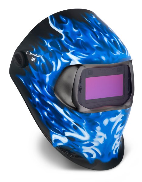 3M™ Speedglas™ Lashelm 100-serie, Ice Hot, met lasfilter 100V, 752520