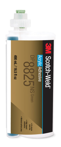 3M™ Scotch-Weld™ Geurarme Acrylaatlijm DP8825NS, Groen, 490 ml