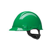 3M™ Veiligheidshelm - Uvicator - pinlock - zonder ventilatie - 440 V diëlektrisch - kunststof zweetband - groen - G3001CUV-GP | Voordeelpallet a 160 stuks