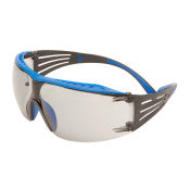3M™ SecureFit™ 400X Veiligheidsbril - blauw/grijs montuur - Scotchgard™ condenswerende en krasbestendige coating (K&N) - lichtgrijze lenzen voor binnen/buiten - SF407XSGAF-BLU-EU - 20/doos | 1 Overdoos van 20 Stuk