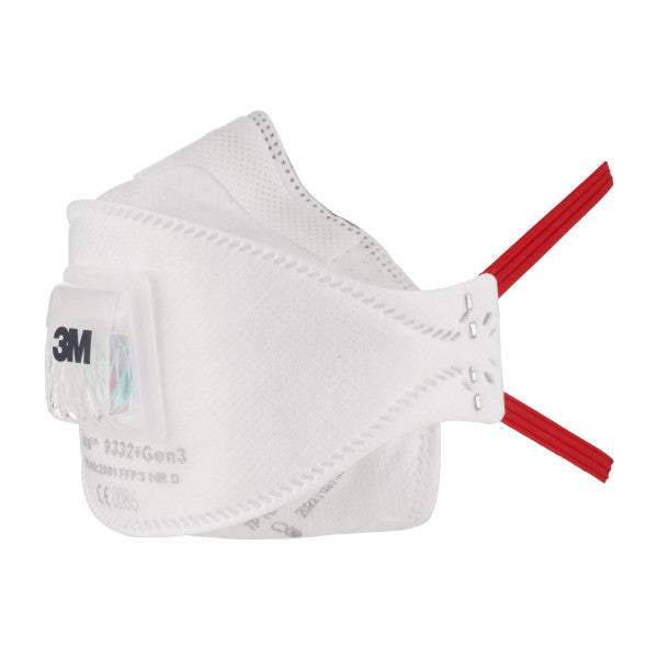 3M™ Aura™ Stofmasker, FFP3, met ventiel, 9332+Gen3