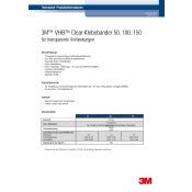 3M™ VHB™ Tape 100F - Helder - 1210 mm x 33 m | 1 Overdoos van 1 Rol