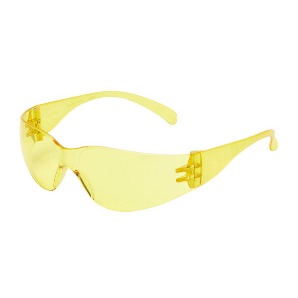 3M™ Virtua™ Veiligheidsbril, krasbestendige, amberkleurige lenzen, 71500-00003, 20/doos