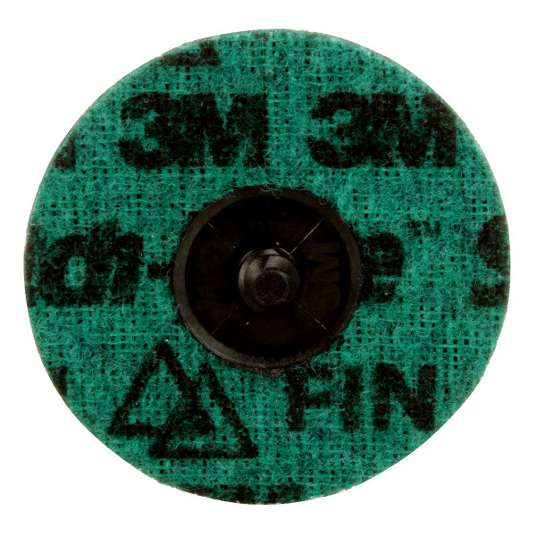 Scotch-Brite™ Roloc™ Precision Surface Conditioning-schijf, PN-DR, fijn, TR, 76.2 mm, 1000/doos, bulkverpakking
