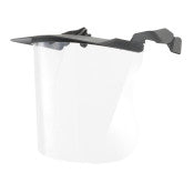 3M™ Gelaatsscherm - standaard klep - polycarbonaat - helder - V4F | 1 Overdoos van 10 Stuk