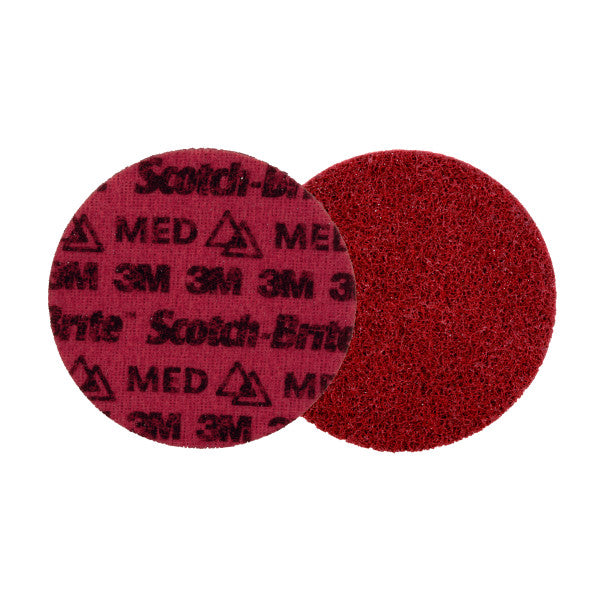 Scotch-Brite™ Precision Surface Conditioning-schijf, PN-DH, medium, 125 mm x NH, 25/binnenverpakking, 100 stuks/doos